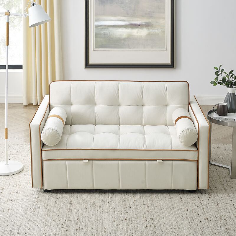 Merax Pull Out Sleeper Sofa Bed Futon
