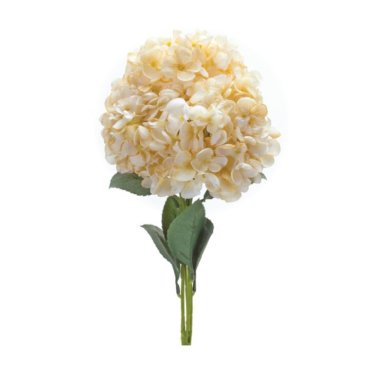 Hydrangea Artificial Flower Bush for Lush Home Décor and Floral Arrangements (Set of 2)