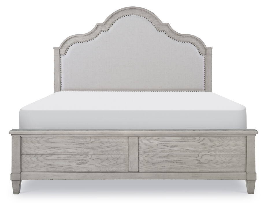 Belhaven upholstered panel bed