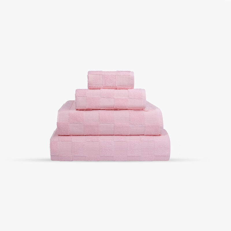 Waffle Terry 2 pcs Turkish Bath Towels Set