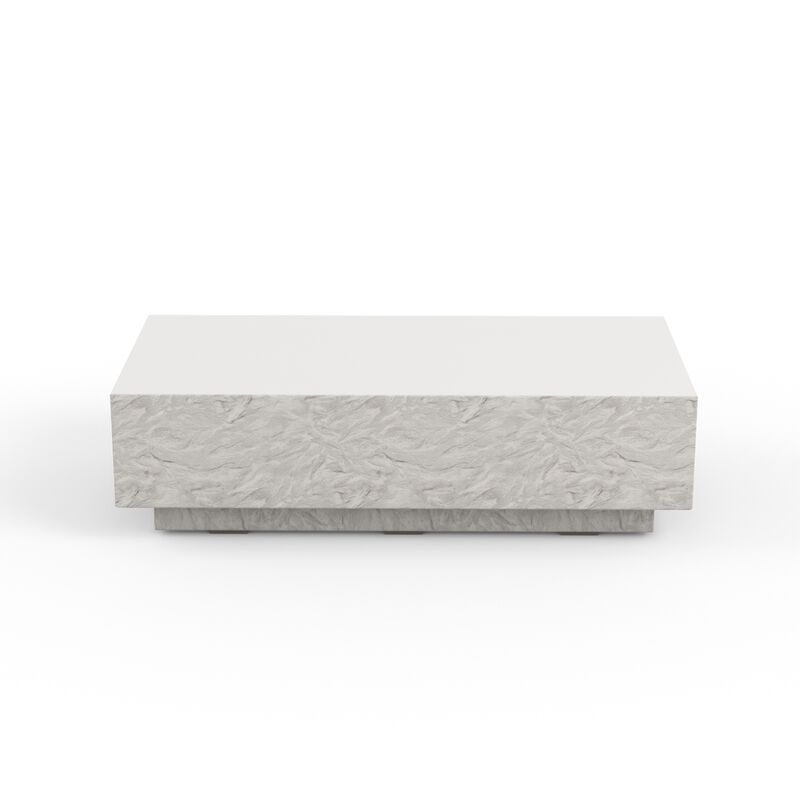 Antique Stone Reactangle Coffee Table