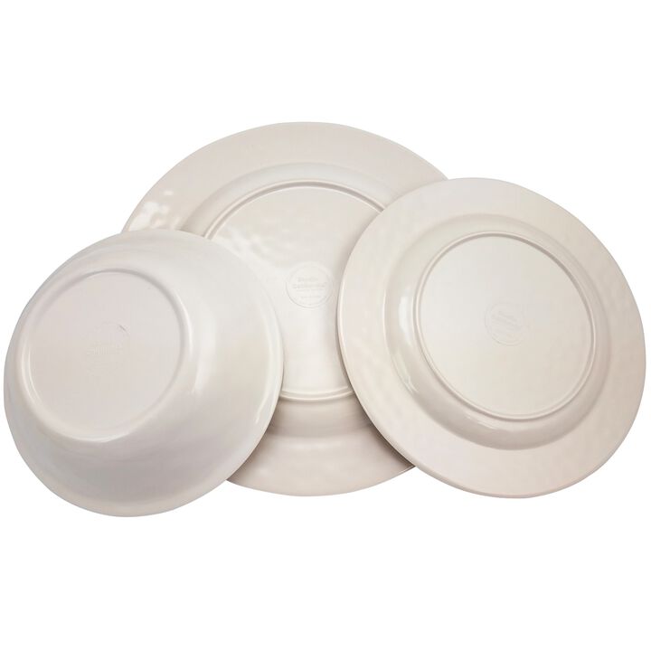 Studio California Melamine Mauna 12 Piece Dinnerware Set