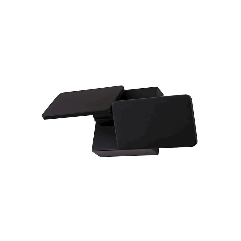 VONN Lighting Rotative Up-Down Integrated LED Wall Sconce Light in Black