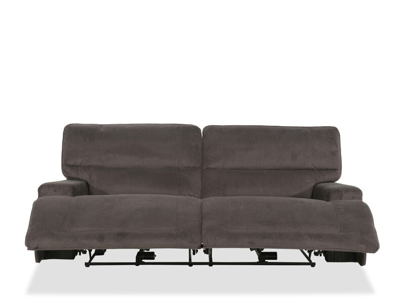 Dark Gray Power Reclining Sofa