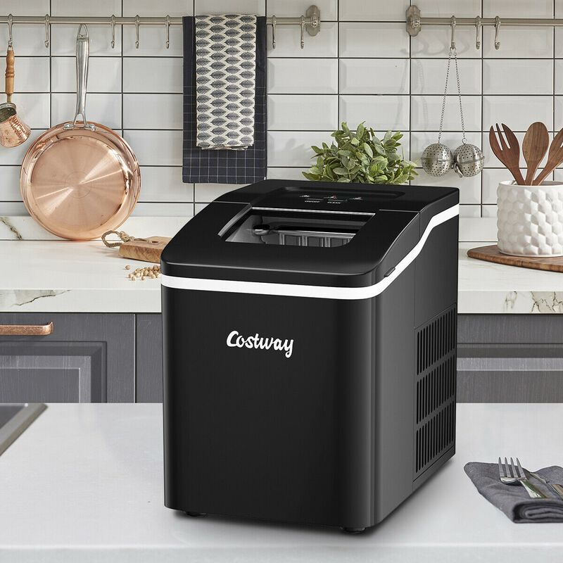 Portable Countertop Ice Maker Machine with Scoop