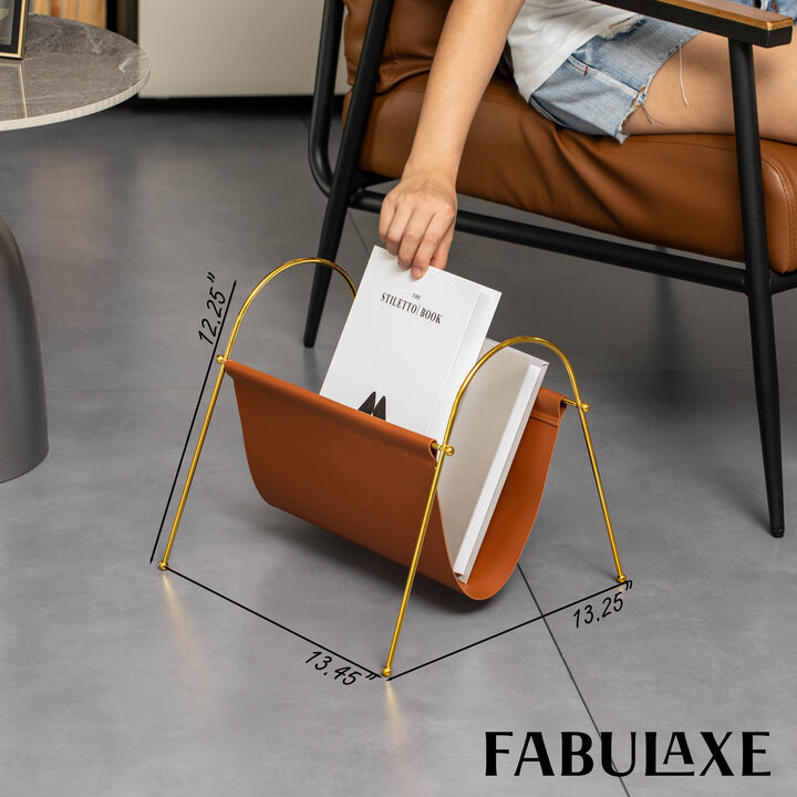 Fabulaxe 12-in MAgazine Rack and Holder