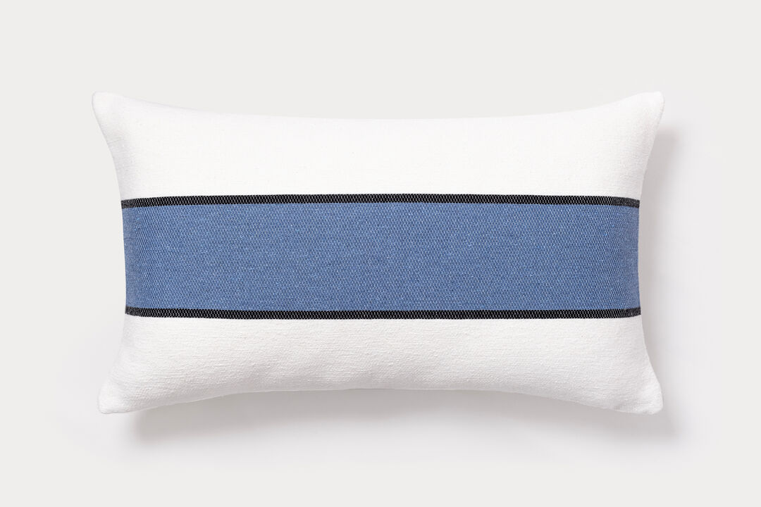 Brooks Brothers Striped Color Blocked Decorative Pillow