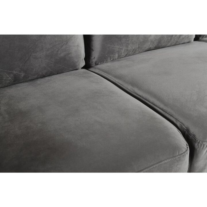 New Classic Furniture Alani Loveseat-Slate Gray