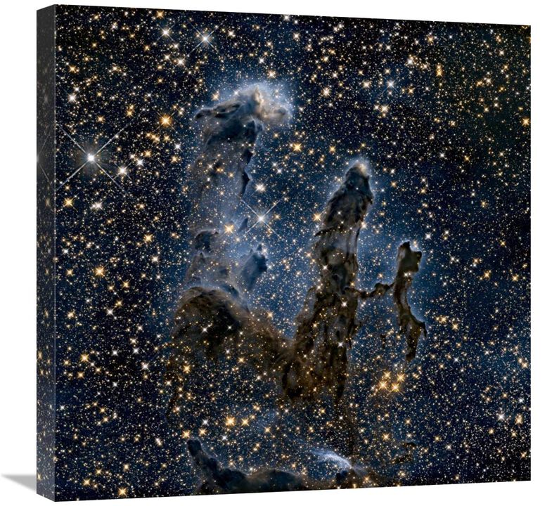 A Near-Infrared View of the Pillars of Creation-Canvas Art-24x24