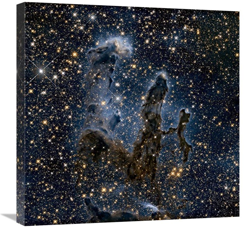 A Near-Infrared View of the Pillars of Creation-Canvas Art-24x24