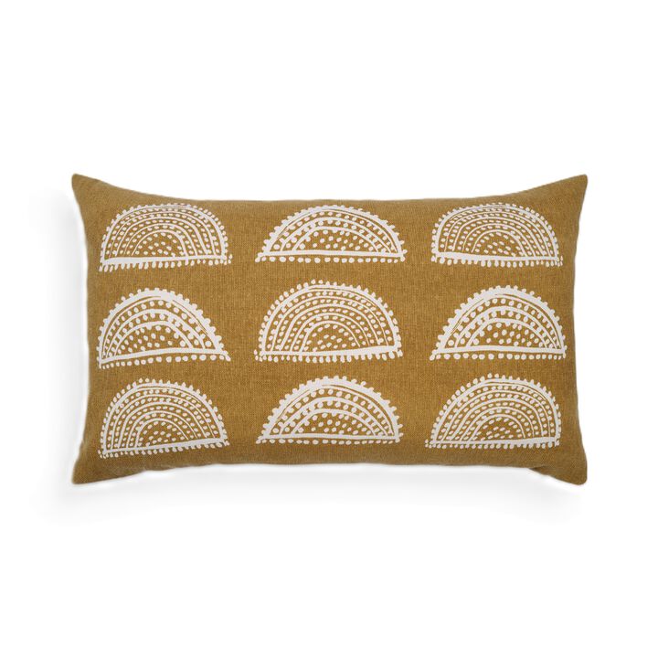 Nature whisper Saal Tree print square pillow