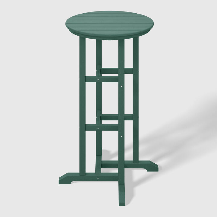 WestinTrends 42" Counter Height Round Outdoor Patio Bistro Bar Table