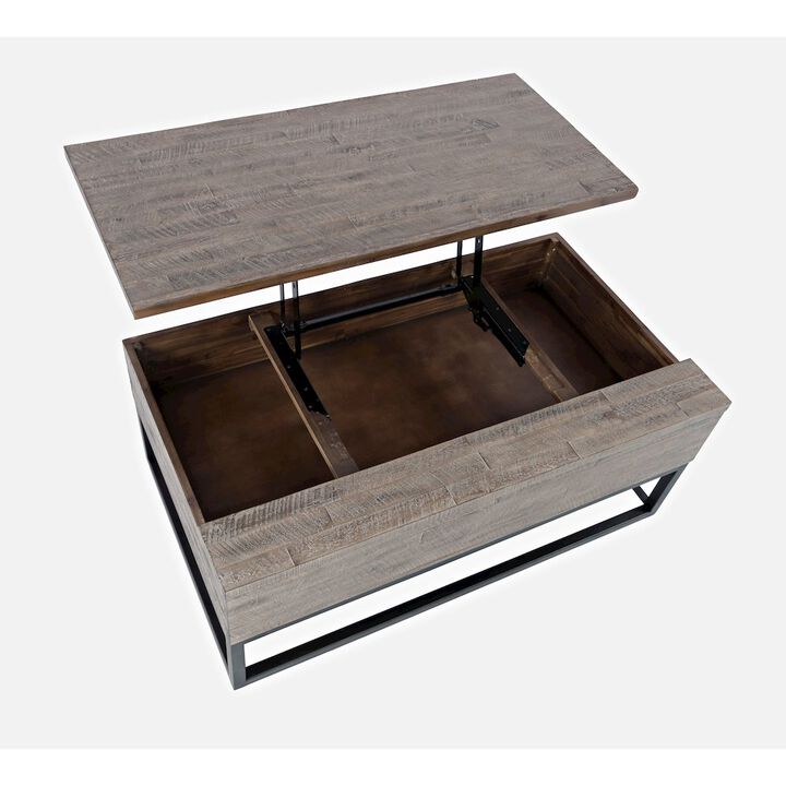 Jofran East Hampton Distressed Solid Wood Lift-Top Coffee Table