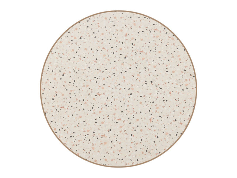 Bite Bar Table Beige & Gold