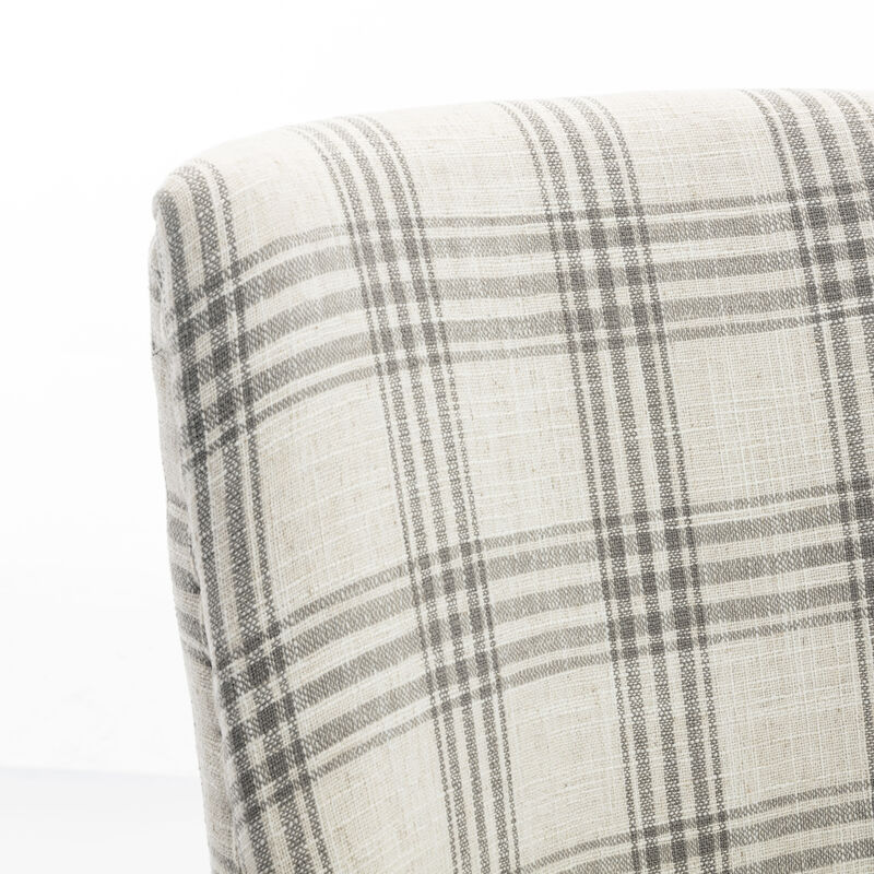 Merax Contemporary Fabric Dining Chairs 2 Pieces