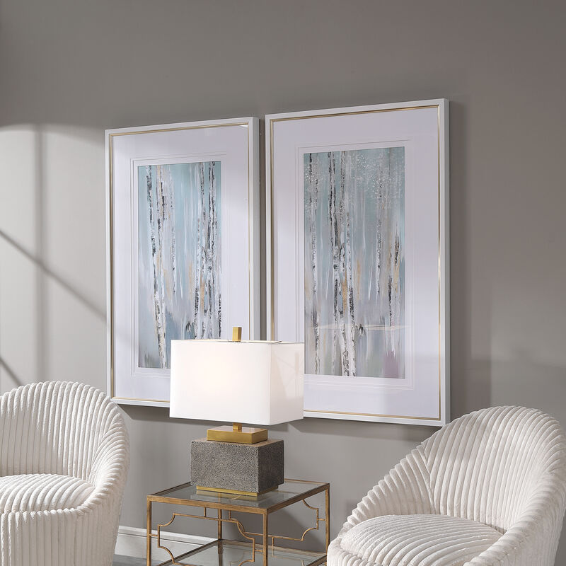 Pandora's Forest Abstract Art, (Set of 2)
