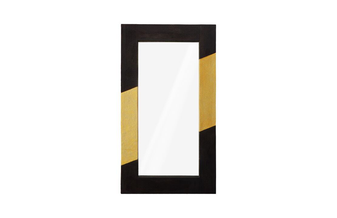 Scorched Rectangle Mirror