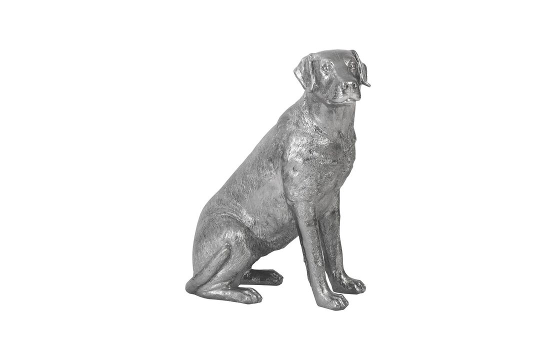Sitting Labrador Sculpture