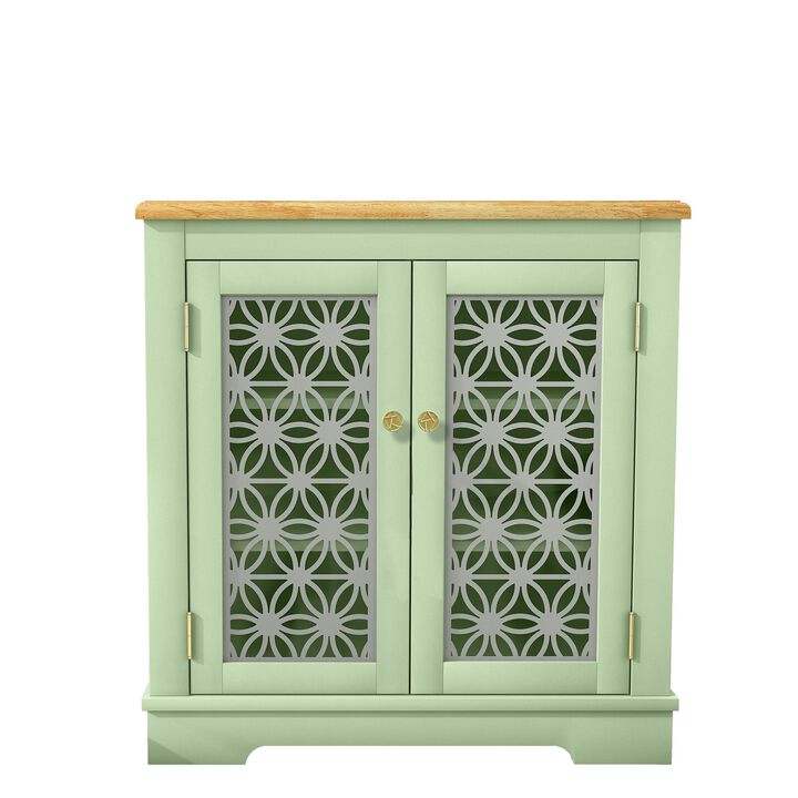 FESTIVO 31-inch 2-Door Accent Storage Cabinet for Kitchen & Dining