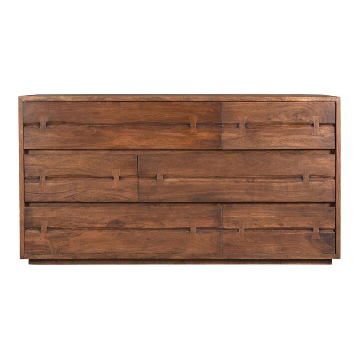 Rustic Acacia Wood Dresser - Part of Madagascar Collection, Belen Kox