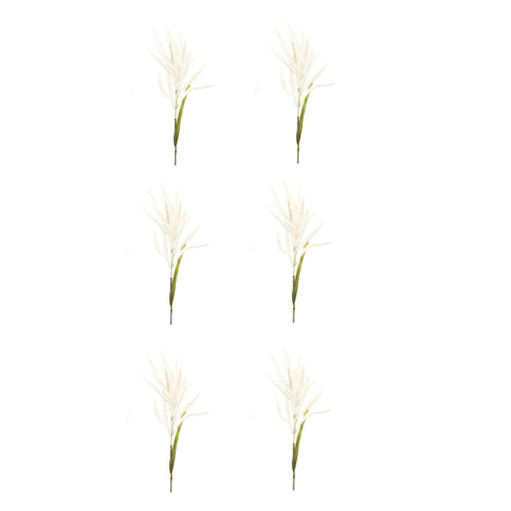 Set of 6 Astilbe Stems - Realistic Artificial Flowers for Arrangements