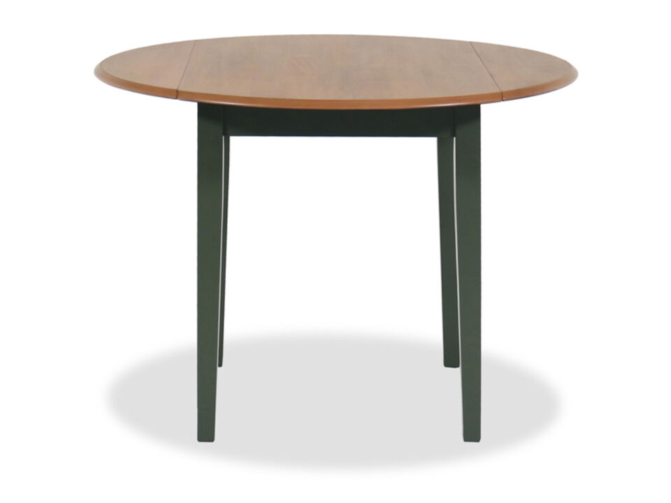 Gesthaven Green Drop Leaf Dining Table
