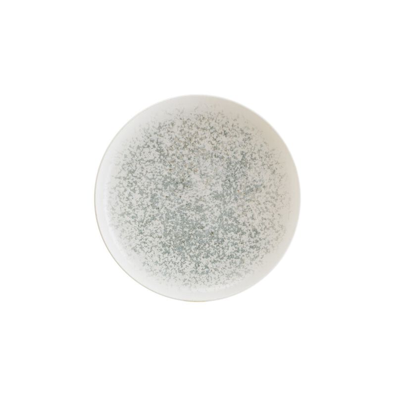 Luna Ocean dia.10.75" h:2.25" Round Decorated Porcelain Deep Plate