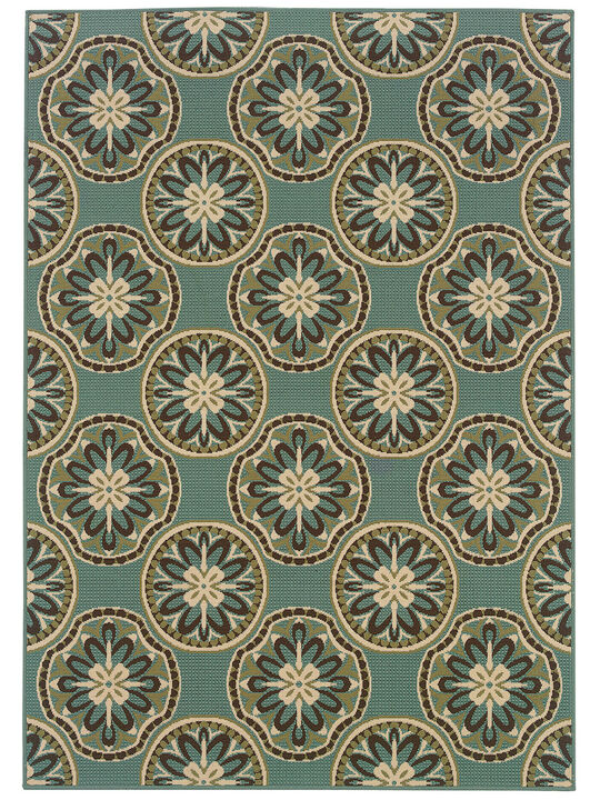 Montego 5'3" x 7'6" Blue Rug