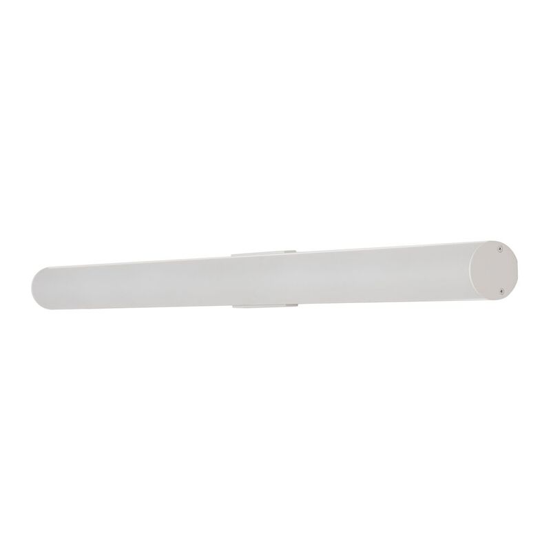 VONN Lighting Integrated AC LED ADA Compliant Bathroom Wall Lighting Fixture in Silver