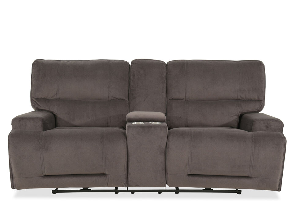 Dark Gray Power Loveseat