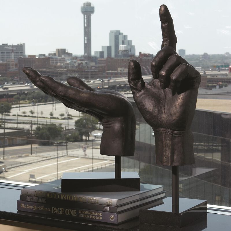 Open Hand Sculpture