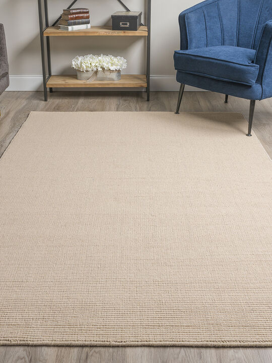 Monaco Sisal MC100 Sandstone 3'6" x 5'6" Rug