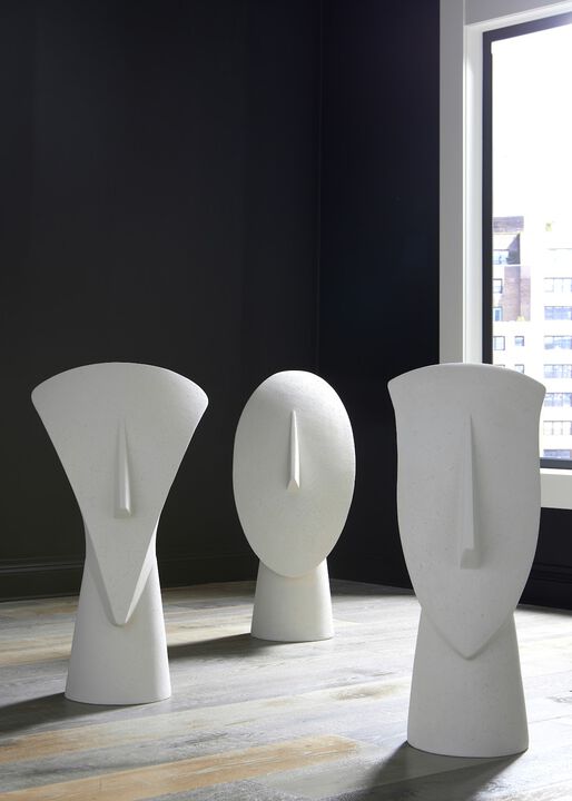Cycladic Triangle Head Sculpture