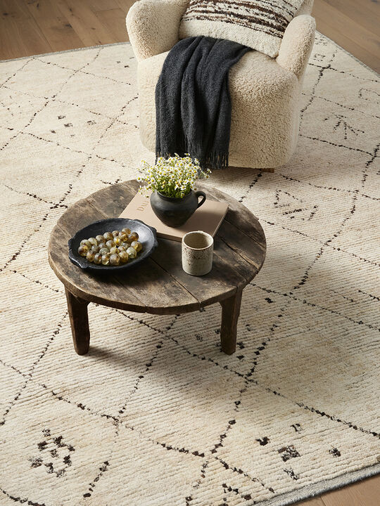 Briyana BRI03 Natural/Stone 4' x 6' Rug