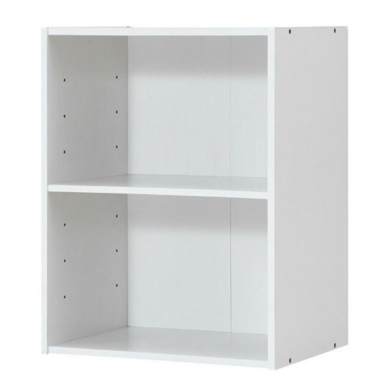 2-Layer Multifunctional Furniture Display Cabinet with Large Capacity Storage Space