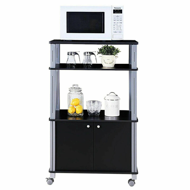 Multi-Functional Kitchen Storage Rack for Pantry, Microwave & Essentials