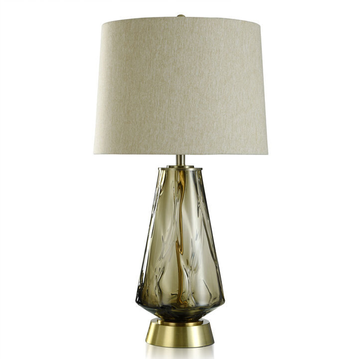 Glass Steel Table Lamp III