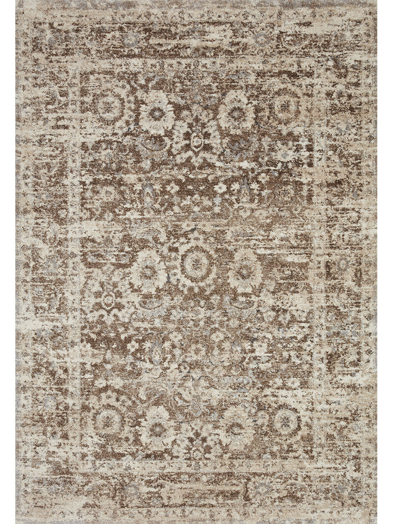 Theory THY06 Mocha/Natural 3'7" x 5'7" Rug