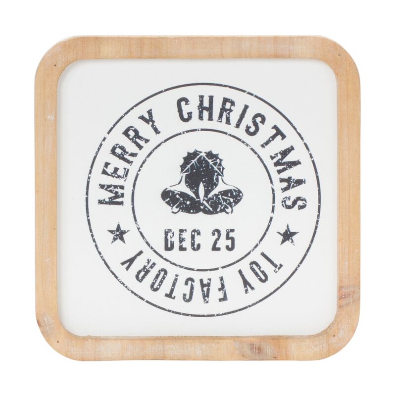 Holiday Mail Stamp Plaque (Set of 12)