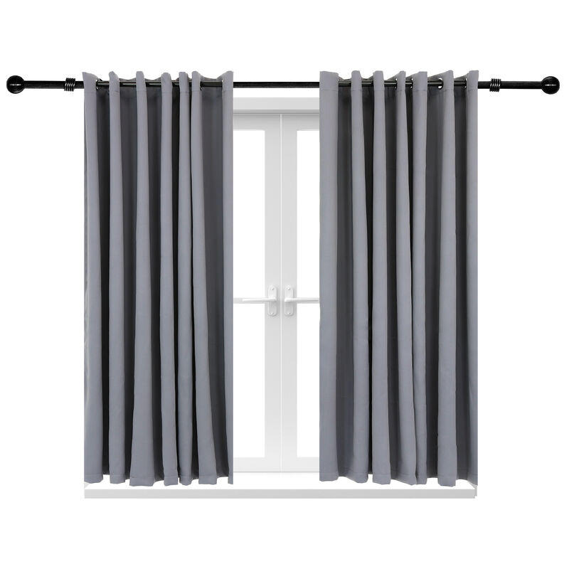 Sunnydaze Outdoor Blackout Curtain Panel - 100 in x 84 in