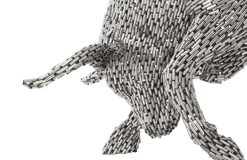 Bull Pipe Sculpture