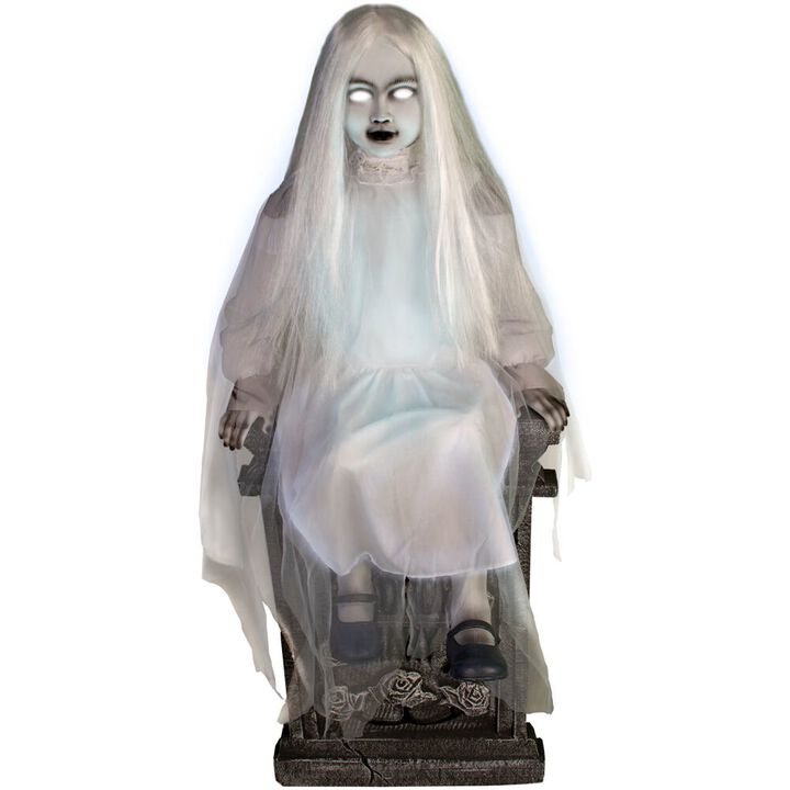 Haunted Hill Farm 48 Sitting Tmbstne Girl