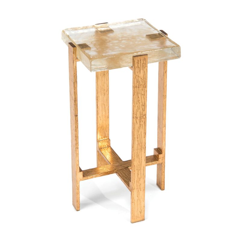 Gold-Dusted Martini Table