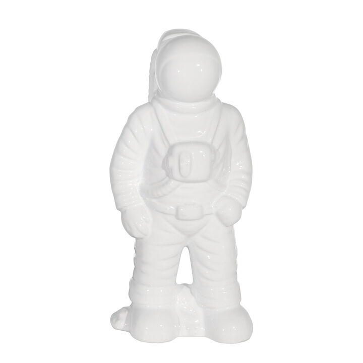 12" Ceramic Astronaut Statue