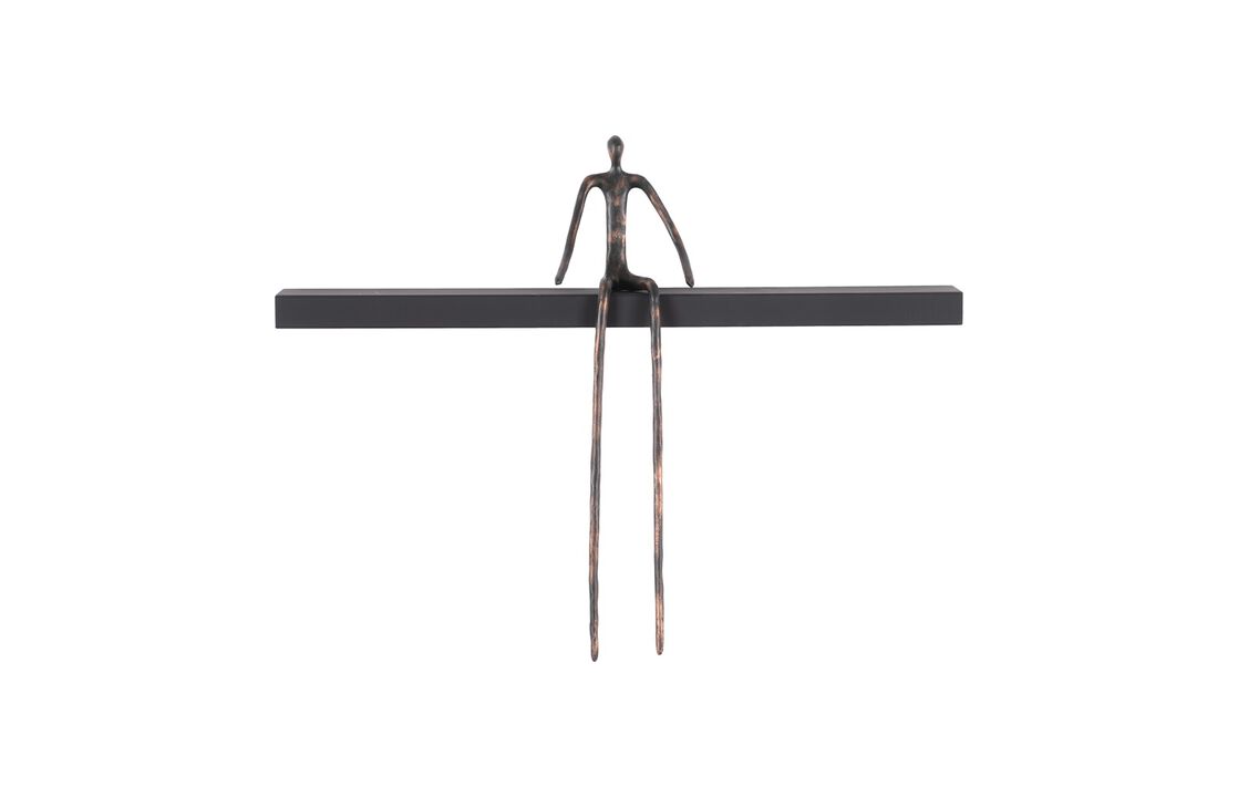 Moveable Man on Shelf, Sitting A