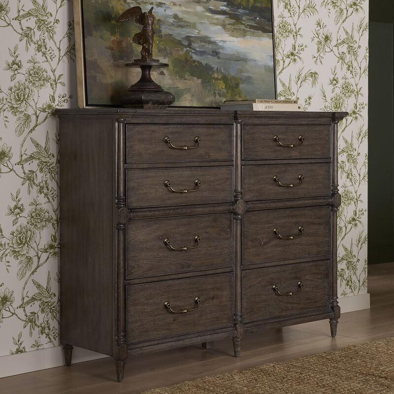 Revival Row 8-Drawer Bureau