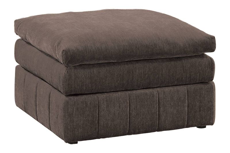 6-piece Modular Sectional Set in Mink Morgan Fabric