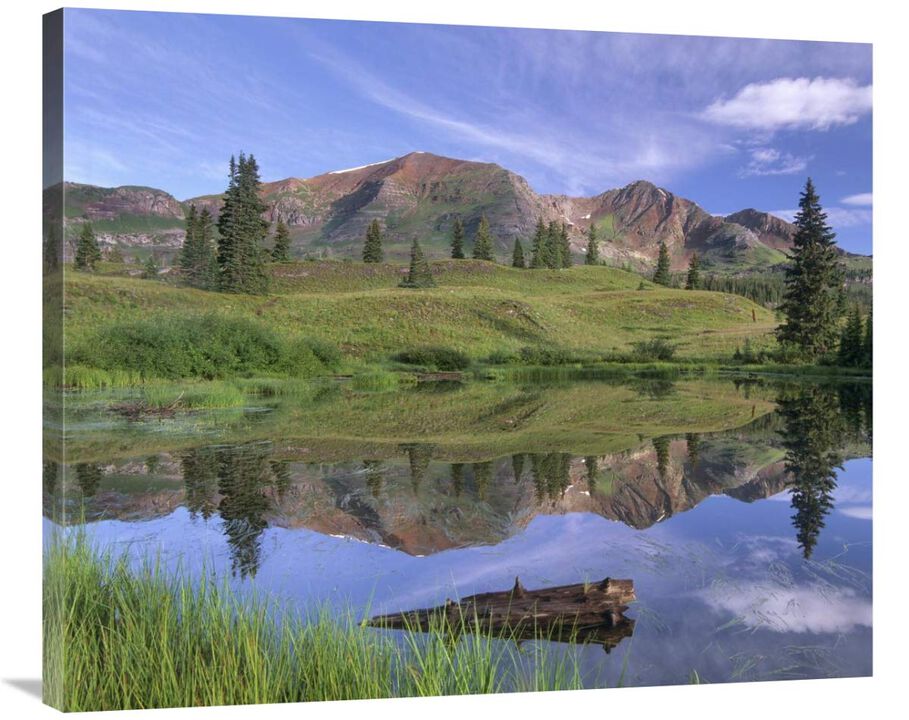 Ruby Peak, Raggeds Wilderness, Colorado-Canvas Art-36x29.88