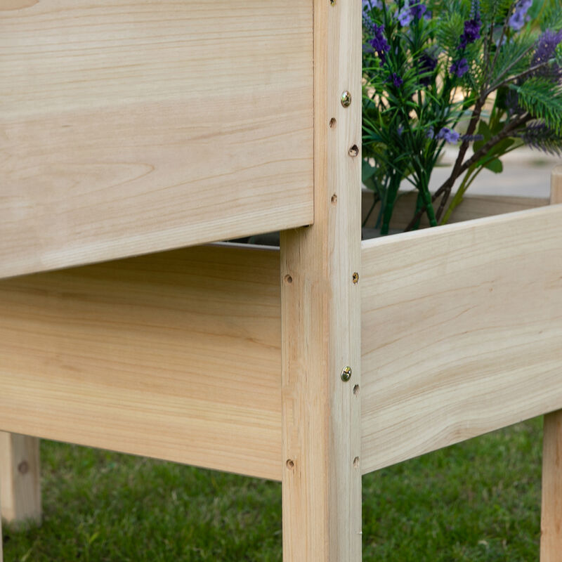 Streamdale Spacious Double-Decker Garden Bed Maximize Space, Enhance Growth