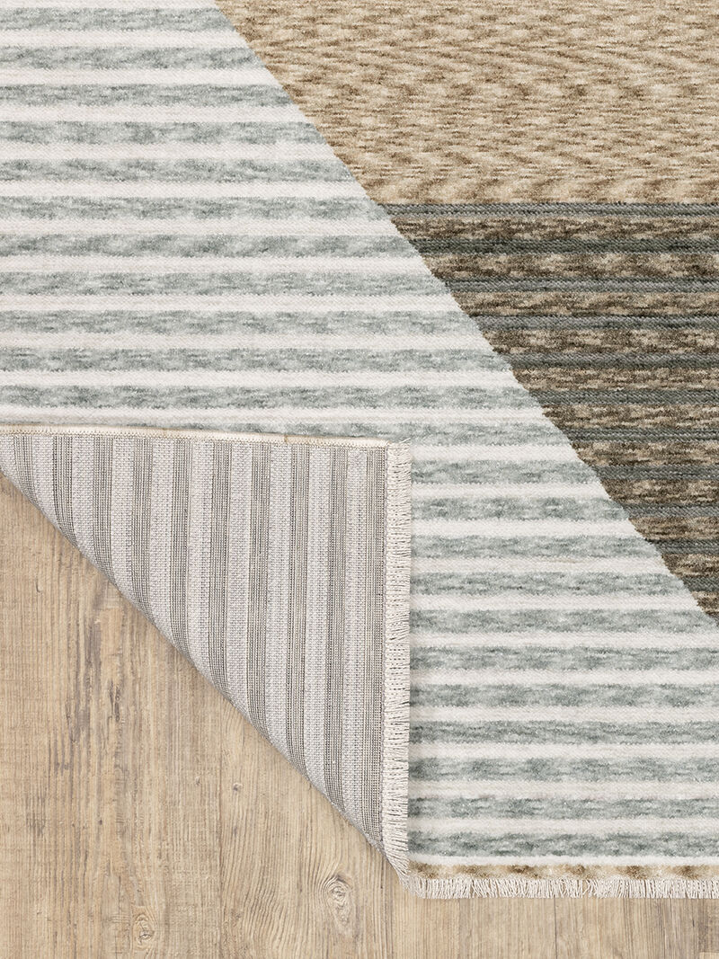 ECHO 04 BEIGE/GREY 5X8